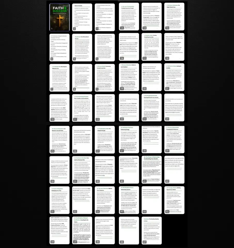 Faith & Success: Digital Guide Cross Isle