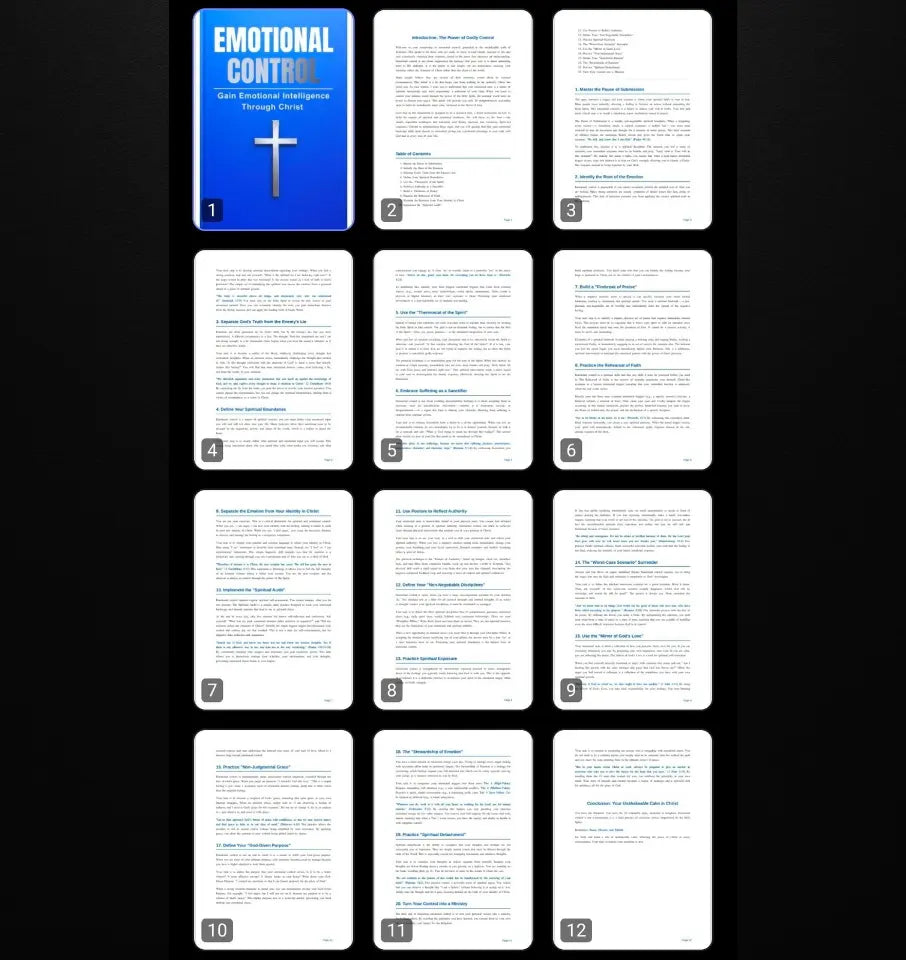 Emotional Control Cross Isle