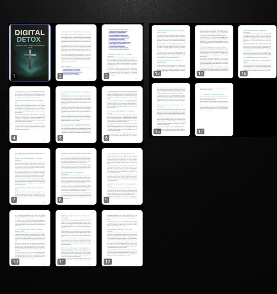 Digital Detox Cross Isle